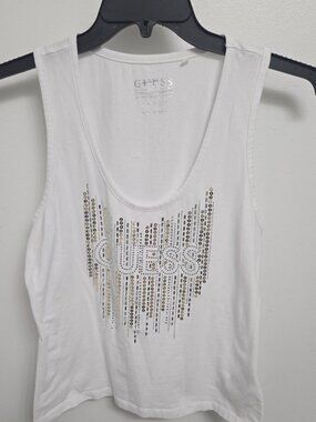 White Guess Tanktop